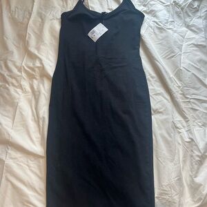 Forever 21 Black Midi Dress